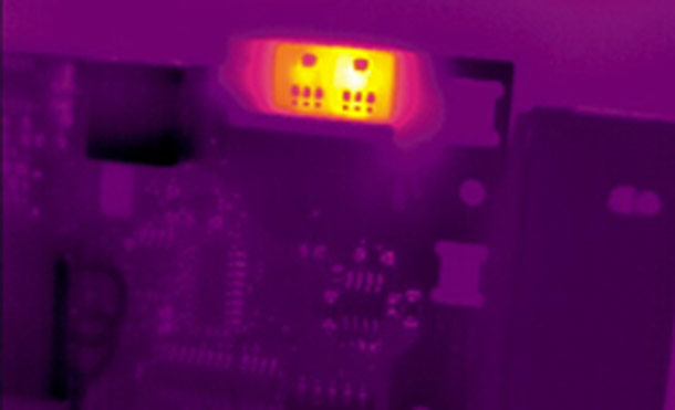 Thermographie infrarouge application circuits imprimés